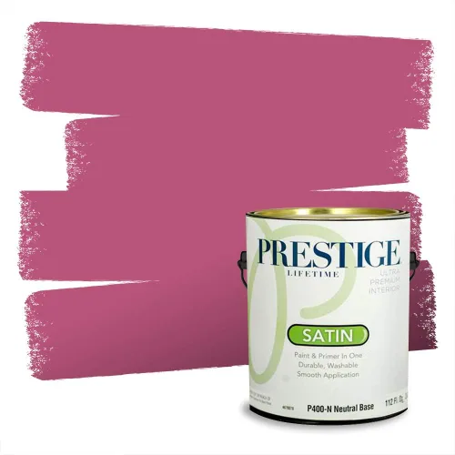 Vista 193 de Prestige Paints Pintura exterior e imprimación en uno, 1 galón, plano, coincidencia comparable de Valspar* Amber Rose*