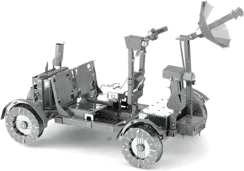 Vista 4 de Fascinations Metal Earth Apollo Lunar Rover 3D Kit de modelo de metal