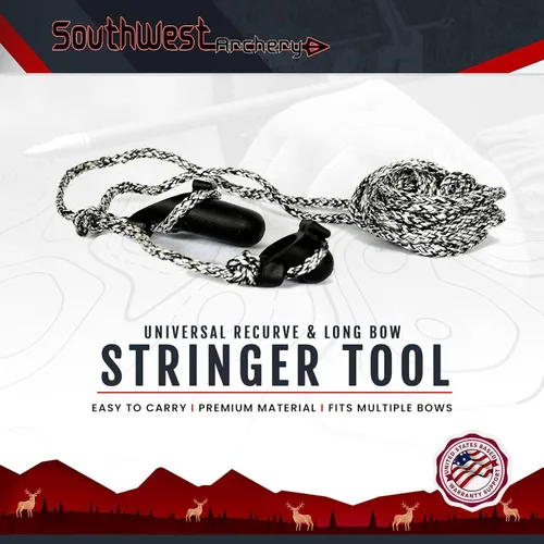 Vista 7 de Southwest Archery Universal Takedown - Kit de accesorios de arco recurvo – Duraderos y profesionales accesorios de tiro con arco – Juego completo