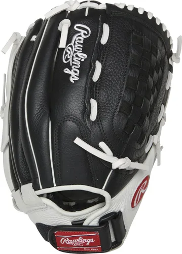 Vista 4 de Rawlings Guante de sóftbol Shut Out Youth Tamaños 11.5 a 12.5 pulgadas Múltiples estilos