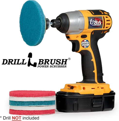 Vista 4 de Almohadillas para fregar multiusos, paquete de seis almohadillas de limpieza, limpiador de baño, detalles automáticos, parte superior de estufa