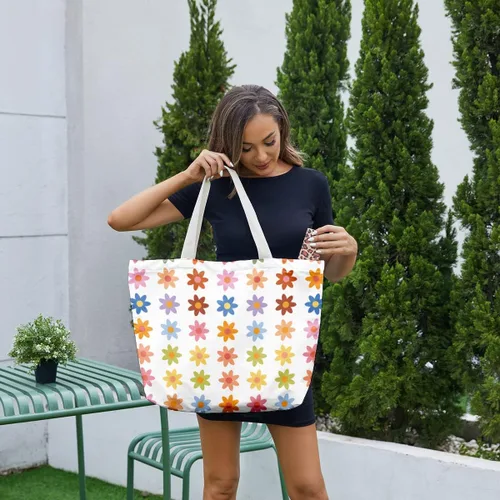 Vista 3 de 2 bolsas de maquillaje, bolsa de playa impermeable, para playa, piscina, viajes y campamento, para mujeres, mejor amiga, hermana Camper