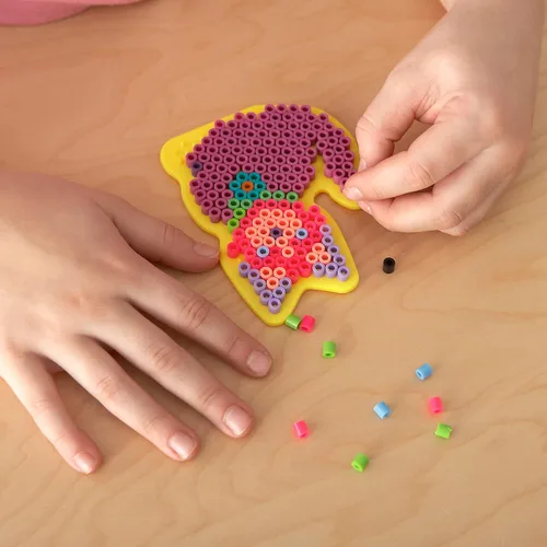 Vista 6 de Perler Cuentas surtidas de fusibles multicolor para manualidades infantiles, 11000 piezas