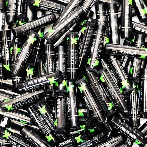 Vista 3 de Naturistick Bálsamo labial premium de cera de abejas para labios secos y agrietados Cuidado labial 100% natural Aceite de coco, manteca