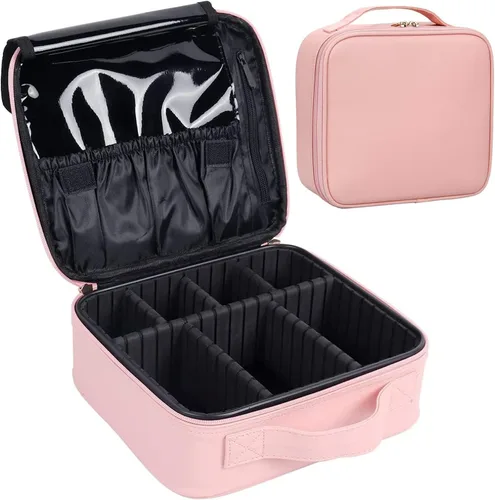 Vista 9 de Estuche de maquillaje de viaje, Negro