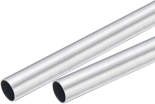 Vista 44 de uxcell Tubo redondo de aluminio 6063 0.157 in OD 0.079 in diámetro interior 984.3 ft m longitud tubería
