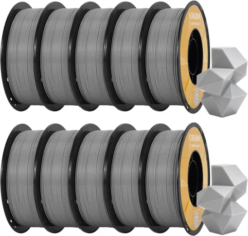 Vista 30 de Kingroon - Filamento PETG de alta velocidad para impresora 3D de 1.75mm, filamento rápido para impresora 3D para impresión hiper rápida