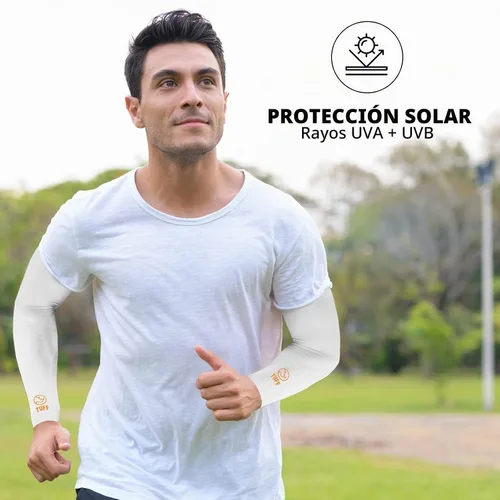 Vista 4 de TUFF - Mangas de compresión para brazos refrigerantes, mangas de brazo UPF 50 para hombres y mujeres.. 10 pares
