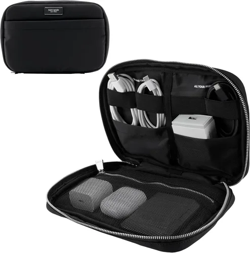 kate spade new york Nylon Tech - Bolsa organizadora con bolsillo, color