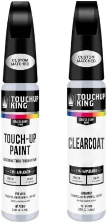 Paint Pen Kit For Citroen GRIS ARMEE EVD Car Scratch Repair Paint with Basecoat & Clearcoat – Auto Touch Up Brush Set