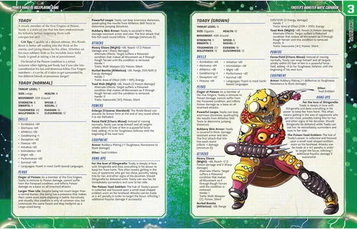 Vista 9 de Renegade Game Studios: Power Rangers RPG Finster's Monster-Matic Cookbook Sourcebook - Libro de tapa dura, juego de rol, crea más de 100 amenazas, a
