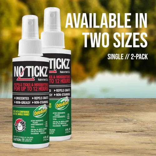 Vista 8 de Repelente de garrapatas sin garrapatas con 20% de picaridina, protección de 12 horas contra garrapatas y mosquitos, fórmula no grasa, fabricado