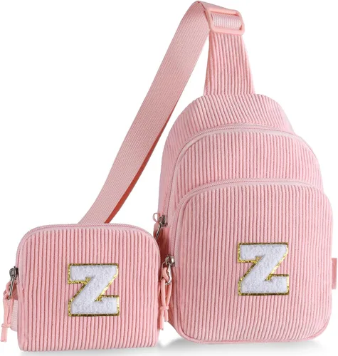 Vista 65 de Riñonera cruzada para niñas, Beige, Small