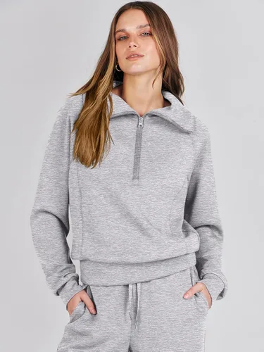 Vista 8 de ANRABESS - Conjunto de 2 piezas para mujer, sudadera de gran tamaño, pantalones deportivos, moderno, a juego, para descanso, otoño