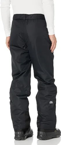Vista 2 de Arctix Essential - Pantalones de nieve para hombre, negro, L (36-38pulgadas de ancho, 32pulgadas de largo)