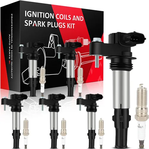 Vista 118 de SCITOO Paquete de bobinas de encendido compatible con Mitsubishi Outlander 2.4L 2014 2015 2016 2017 UF814 C-911 49114 1 PCS