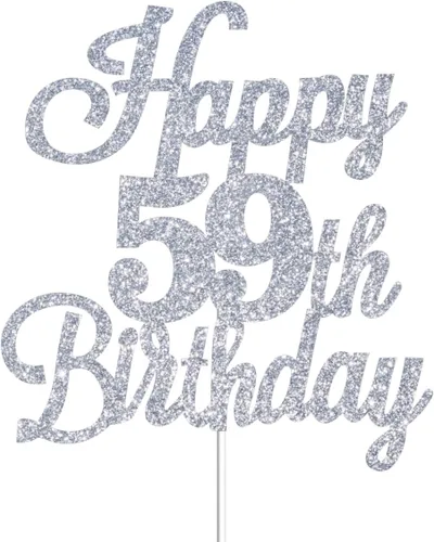 Vista 80 de Decoración para tartas de cumpleaños número 14 con purpurina plateada, decoración de cumpleaños de 14 años, decoración de cumpleaños de 14 años