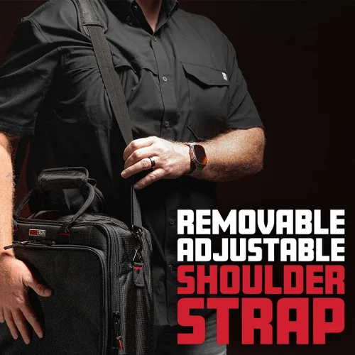 Vista 2 de Gator Cases Bolsa de transporte acolchada de nailon para mezclador/equipo; 8.25" x 6.25" x 2.75" (G-MIXERBAG-0608)