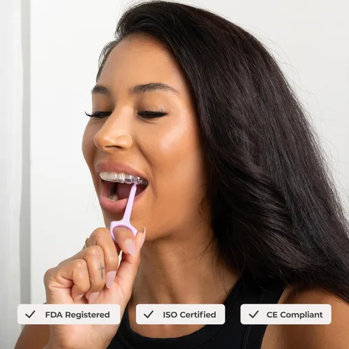 Vista 5 de PUL - Paquete de 1 Herramienta Reutilizable para Quitar Alineadores Transparentes – Compatible con Invisalign, Brackets Removibles, Retenedores