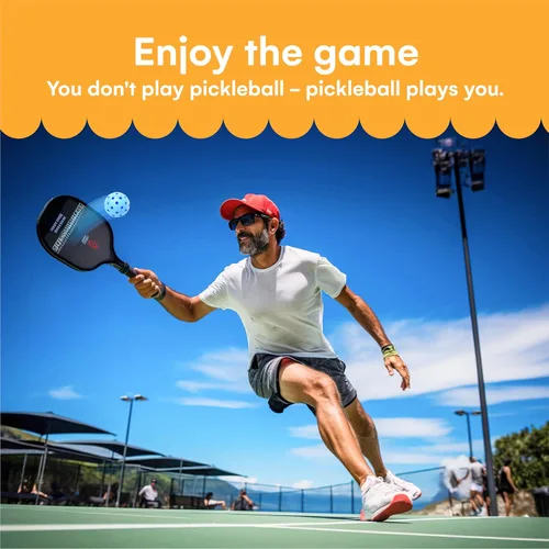 Vista 2 de Noa Store Pickleball Balls for Indoor and Outdoor Play 3-Pack (2.9 Inch) - Durable Plastic and Versatile with Enhanced Visibility - Consistent