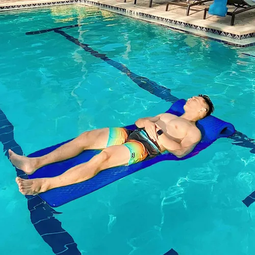 Vista 8 de VOS Infinity Lounger Effusion Float for Adults and Kids, Ultra Buoyant Water Floats for Pools, Beaches, Lakes, Water Parks