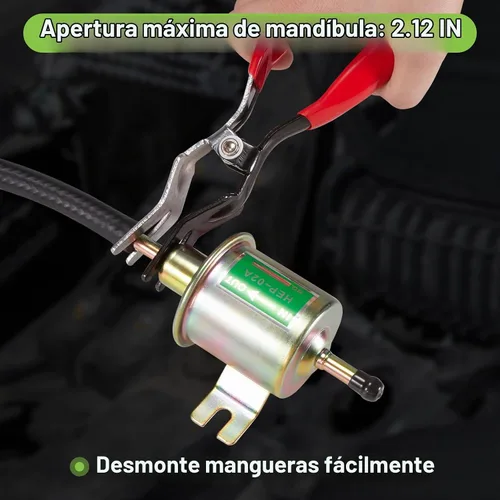 Vista 2 de Toolwiz Alicates de Extracción de Mangueras de Automóvil, Combustible Automático y Alicates Removedores de Mangueras de Línea de Vacío, Herramientas