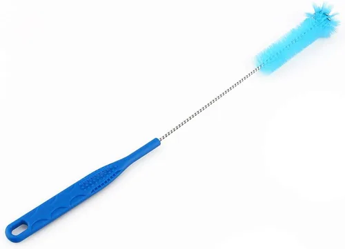 Vista 7 de Kit de limpieza de vejiga de agua de hidratación 4 en 1, estante de secado/cepillo grande, cepillo pequeño/cepillos flexibles largos para camping