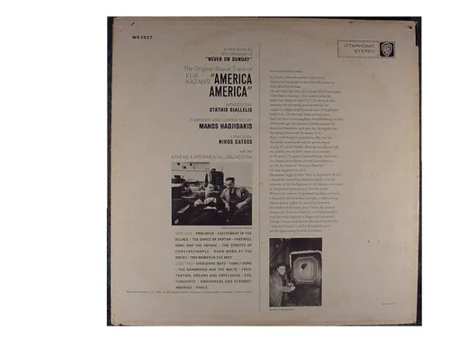 Vista 2 de Elia Kazan's "America America" Soundtrack Lp
