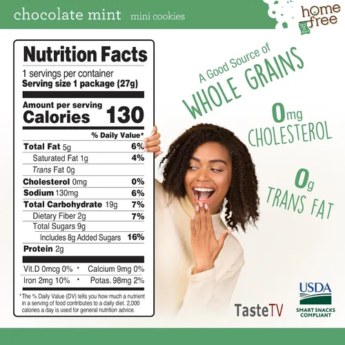 Vista 2 de HomeFree “Treats You Can Trust” Minigalletas libres de gluten