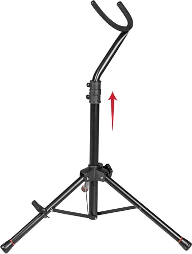 Vista 13 de Gator Frameworks Soporte estilo trípode alto para saxofones altos o tenores; (GFW-BNO-SAXTALL)