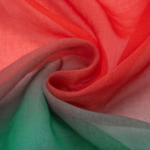 Vista 7 de Cortinas de Navidad KOUFALL para Sala de Estar, Cortina Roja y Verde Transparente de 84 Pulgadas de Largo, Cortinas de Vacaciones para Dormitorio