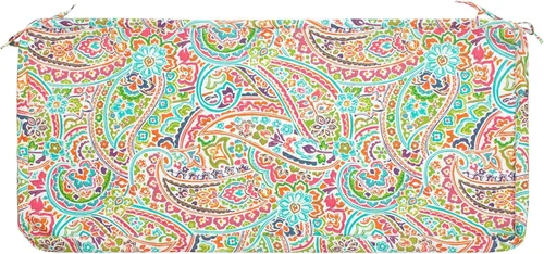 Vista 32 de FUNHOME Fundas de Cojín de Banco para Exteriores 45" x 18" x 3", ¡Sin Relleno! Fundas de Cojín de Repuesto para Muebles de Exterior, Resistentes al