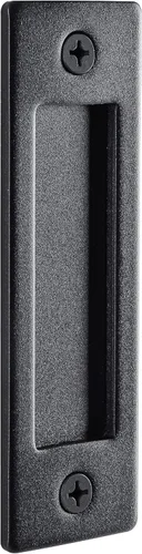 Vista 7 de Wright Products Juego de Manijas para Puerta de Granero, Kit de Herraje para Puerta Corrediza de Granero en Negro Mate, 1 Paquete