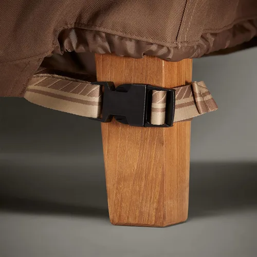 Vista 7 de Classic Accessories Veranda's Best - Funda impermeable para patio seccional en forma de V, 100 x 33.5 x 31 pulgadas, fundas para muebles de patio