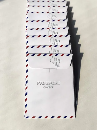 Vista 9 de Summer passport holder for women - Mom with Daughter and Son, Eco Leather Wallet Organizer, Personalized Cover for documents