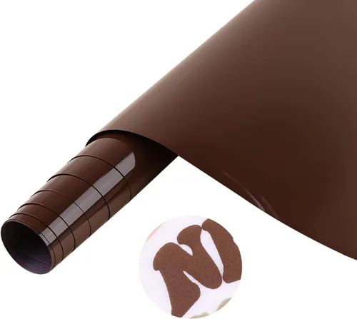 Vista 40 de Tintnut Vinilo de Transferencia de Calor Inflado - Rollo de Vinilo de Transferencia de Calor (HTV) Inflado 3D Color Marfil de 10 pulgadas x 6 pies