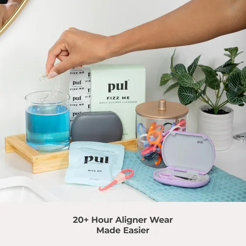 Vista 8 de PUL Paquete de 2 Herramientas Reutilizables Transparentes para Remover Alineadores — Compatible con Invisalign, Brackets Removibles, Retenedores