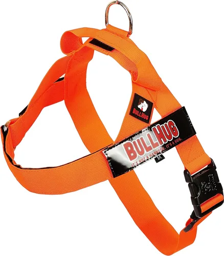 Vista 38 de BULLHUG Arnés ajustable para perro, sin tirones, sin estrangulamiento, para bulldogs ingleses, bulldogs franceses, pugs y razas de pecho ancho