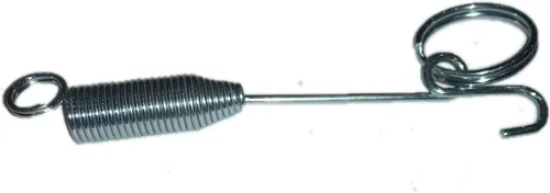 Vista 5 de RNL RabbitNippLes Pestillos de resorte para puertas de jaula de conejo, resortes de 4 pulgadas (paquete de 10) 10SL4