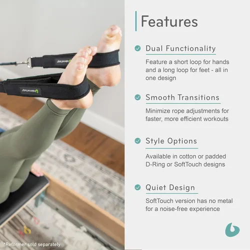 Vista 3 de Balanced Body Balansit, cojín de asiento de equilibrio para entrenamientos de pilates, control de postura y fuerza central, equipo de pilates