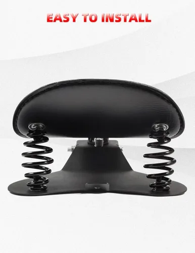 Vista 7 de Amazicha Resortes de asiento solo negros de 3 pulgadas para Harley Davidson Chopper Bobber Softail Sportster