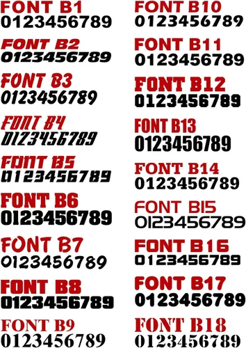 Vista 2 de MxNumbers - Par de calcomanías personalizadas con número de registro de barco, calcomanías de identificación de casco de vinilo marino, juego de 2