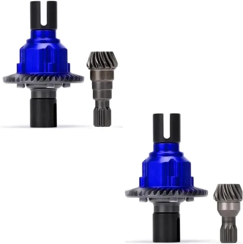 Parte de engranaje de carcasa diferencial delantera trasera de acero duro para Traxxas x-maxx 8S 1/5 Large X Modificación Engranaje de carcasa