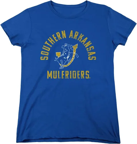 Vista 199 de LOGOVISION Colección oficial de camisetas para mujer con diseño de logotipo de Collegiate Mascot