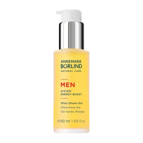 ANNEMARIE BÖRLIND - Gel para después del afeitado MEN SYSTEM ENERGY BOOST - Cuidado facial energizante y refrescante, con extracto de enebro