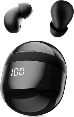 Mini Invisible Earbuds Wireless Bluetooth, Small Earbuds for Small Ears Canals, Tiny Discreet Sleep Headphones for Side Sleepers, Comfortable Noise