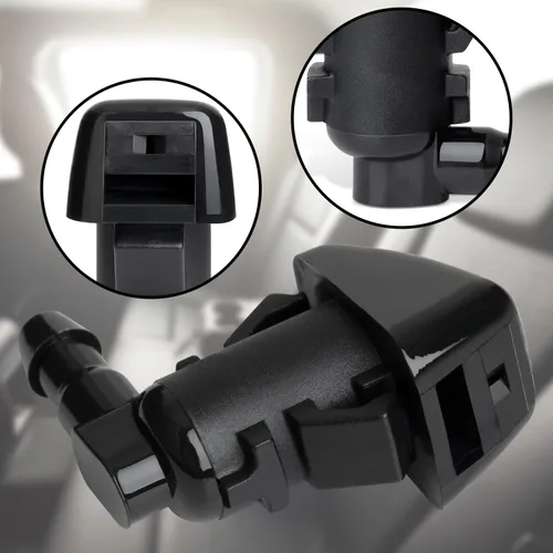 Vista 4 de Juego de 2 boquillas lavadoras delanteras apropiado para 2008-2012 Jeep Liberty, 2006-2010 Jeep Commander, 2007-2011 Dodge Nitro. Repuesto #