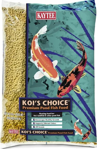 Vista 14 de Kaytee Koi's Choice Koi - Alimento flotante para peces koi, peces dorados y peces de estanque, 3 libras