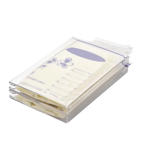 Bolsa de Almacenamiento de Leche Materna para Congelar Plana | Kit de Aplanador de Leche Materna para Hacer que las Bolsas de Leche Materna sean