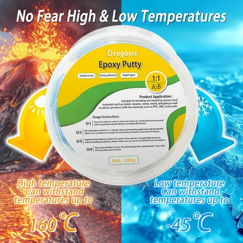 Vista 2 de Masilla para esculpir arcilla compuesto para esculpir, modelar, construir, reparar, auto-endurecimiento repara fácilmente metal, madera, azulejos